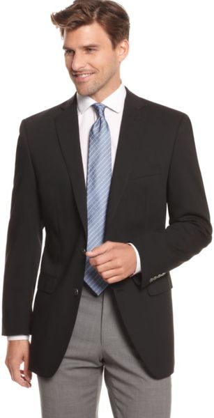 black wool blazer