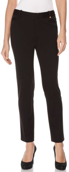  Ponte Straight Leg Trousers 