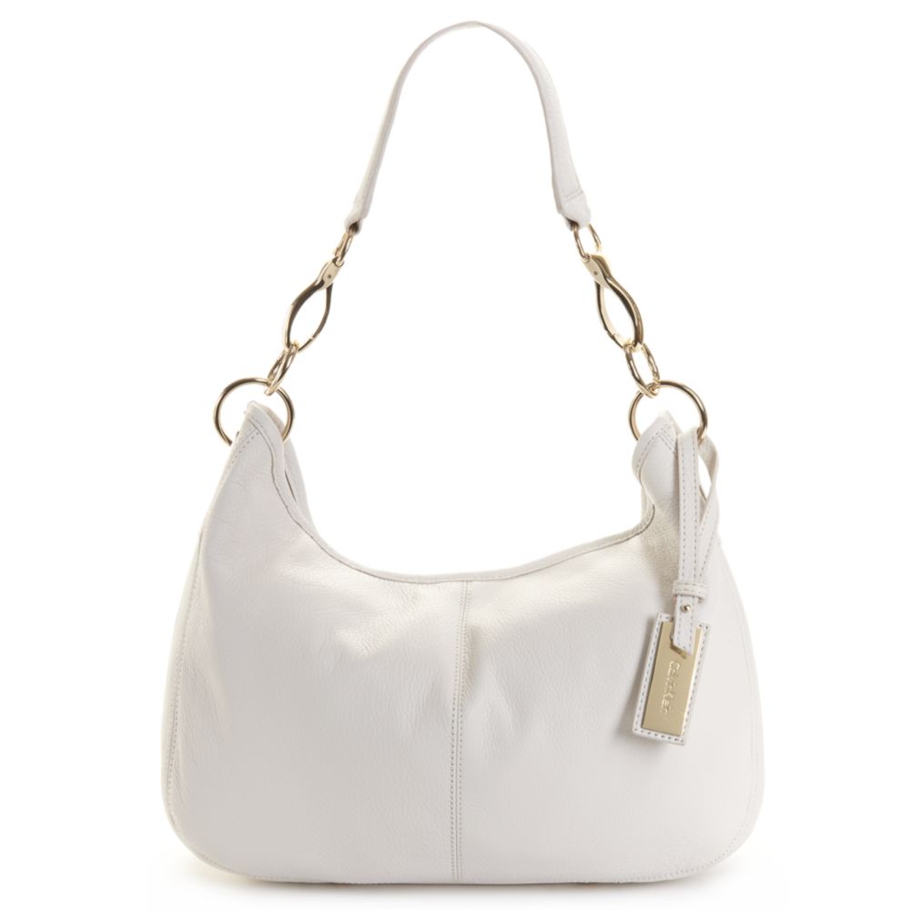Calvin Klein Hook Strap Hobo Bag in White Lyst