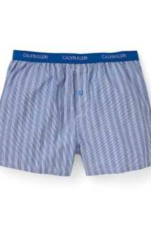 Calvin Klein Matrix Slim Fit Woven Boxers - Lyst