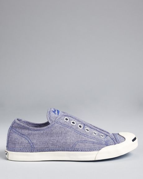 purcell slip on sneakers converse purcell sneakers slip on chambray in blue purcell slip on sneakers converse purcell sneakers slip on chambray in blue