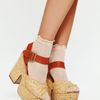Free People Tropez Platform in Beige (natural) - Lyst