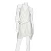 Helmut Lang Preview Exclusive Twisted Silk Dress in White - Lyst