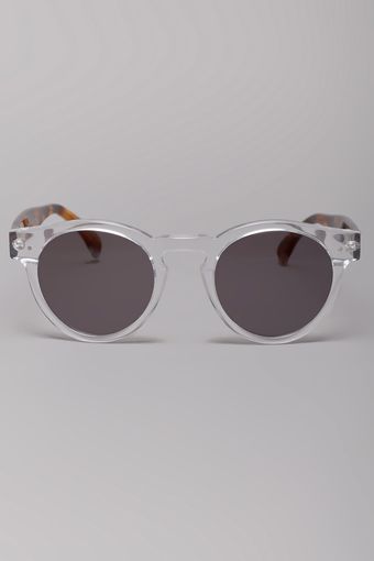 Illesteva Leonard Clear Sunglasses - Lyst