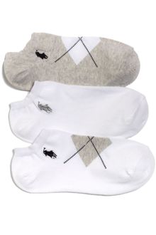 Lauren by Ralph Lauren Argyle Cotton 3 Pack - Lyst