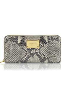 Michael Kors Jet Set Continental Leather Wallet - Lyst