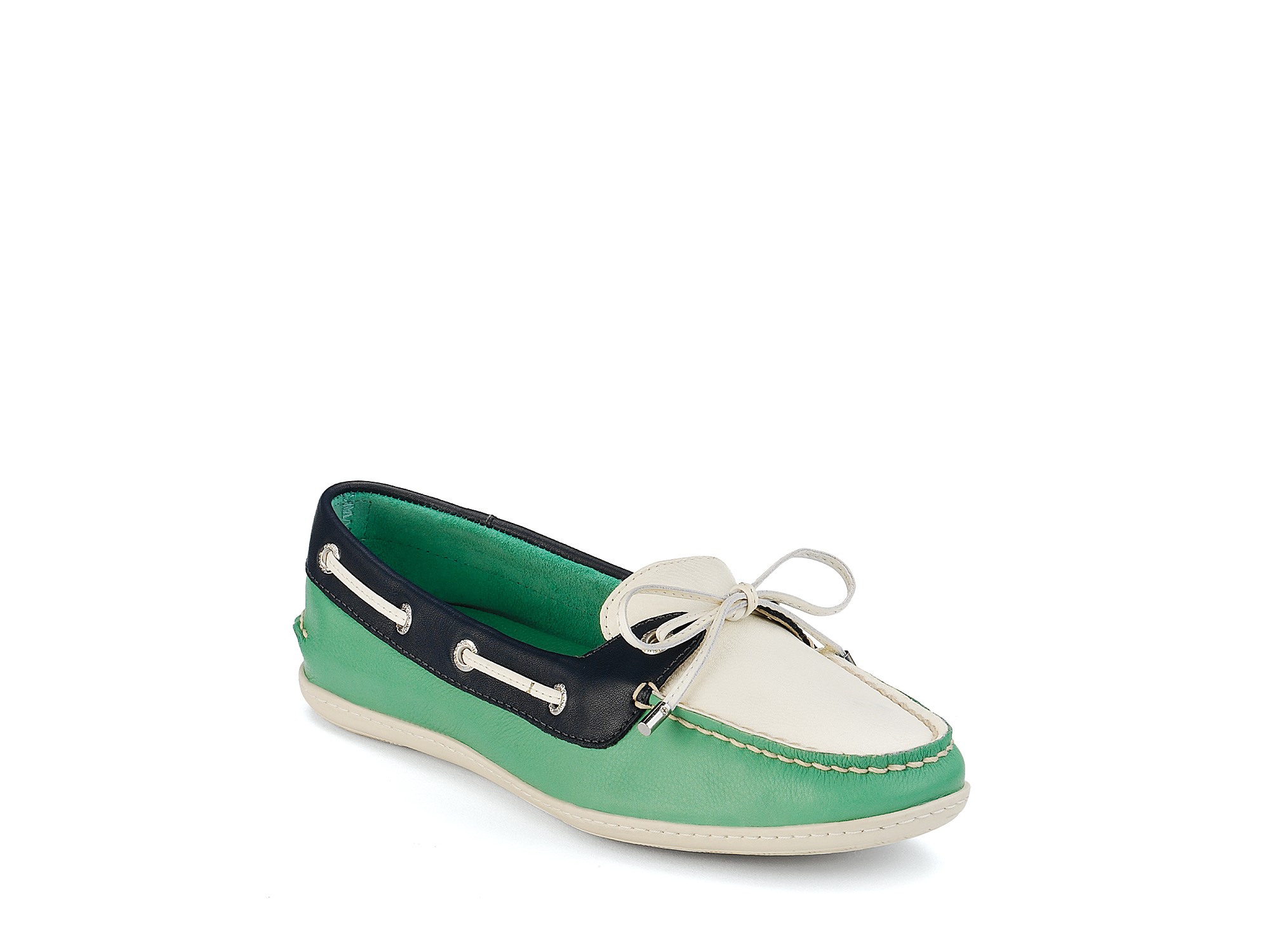 sperry top sider green sole