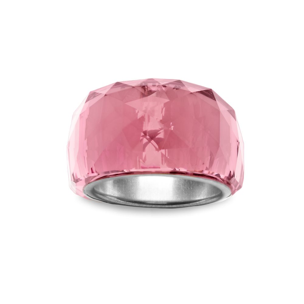 Swarovski Crystal Ring in Pink (rose) | Lyst