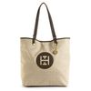 Tommy Hilfiger Signature Jacquard Easy Tote in Beige (camel tonal) - Lyst