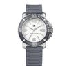 Tommy Hilfiger Mens Gray Silicone Strap in Gray for Men - Lyst