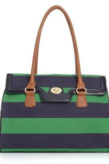 Tommy Hilfiger Rugby Stripes Top Handle - Lyst