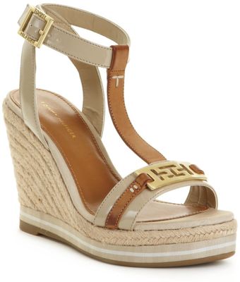 Tommy Hilfiger Daisie Espadrille Wedges - Lyst