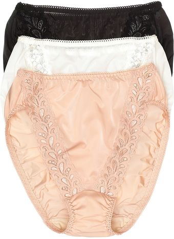 Wacoal Bodysuede Lace Leg Highcut Briefs - Lyst
