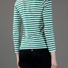 Comme Des Garçons Striped Tshirt in Green - Lyst