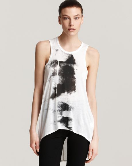 Helmut Lang Tank top in White - Lyst