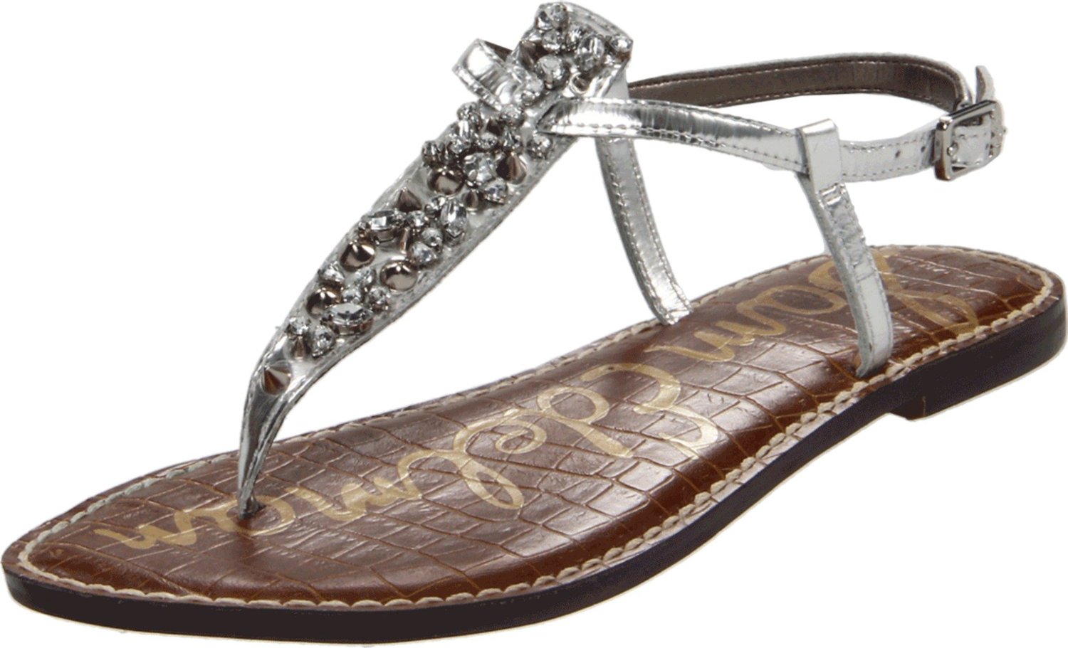 Sam Edelman Sam Edelman Womens Gwenyth Sandal in Silver (silver