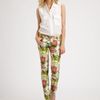 Alice + Olivia 5pocket Printed Skinny Jeans in Multicolor (floral) - Lyst