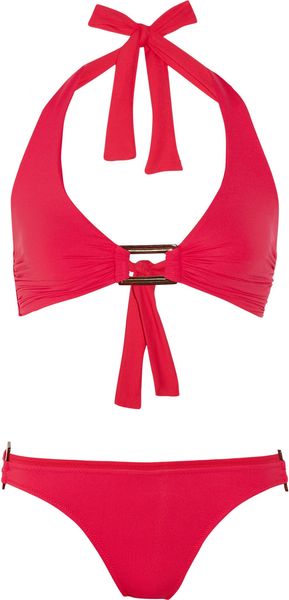Melissa Odabash Paris Halterneck Bikini - Lyst