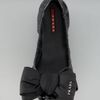 Prada Puffer Ballet Flat in Black - Lyst