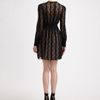 Red Valentino Crepe Jersey Lace Dress in Black - Lyst