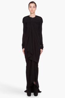 Rick Owens Black Silk Blend Athena Jacket - Lyst