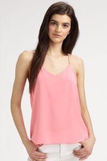 Tibi Essential Racerback Camisole - Lyst