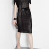 Dkny Black Silk Cashmere Shrug in Black - Lyst