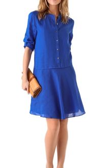 DKNY Pure Dkny Trapeze Hem Shirtdress - Lyst