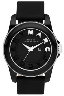 Marc By Marc Jacobs Icon Stripe Resin Bracelet Watch - Lyst