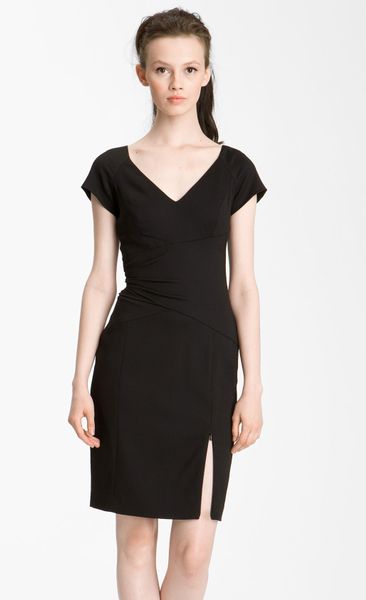 Rachel Zoe Katherine Raglan Sleeve Dress in Black - Lyst