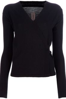 Rick Owens Wrap Cardigan - Lyst