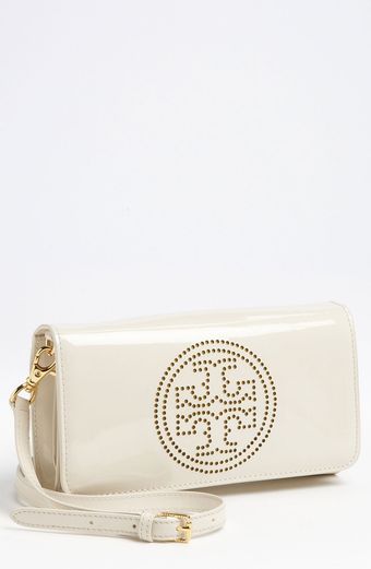  Perforated Logo Clutch 