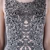 Alexander Mcqueen Jacquard Ruffle Dress in Gray (pink) - Lyst