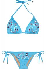 Babajaan Tamara Embellished Triangle Bikini