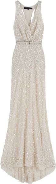 Elie Saab Fully Beaded Long Dress 9 - Lyst