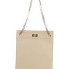 Givenchy Leather Tote in Beige - Lyst