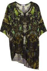 Helmut Lang Cicadae Printed Modal Top