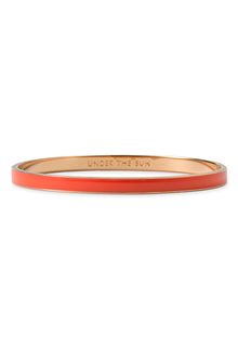 Kate Spade Ultra Thin Idiom Bangle - Lyst
