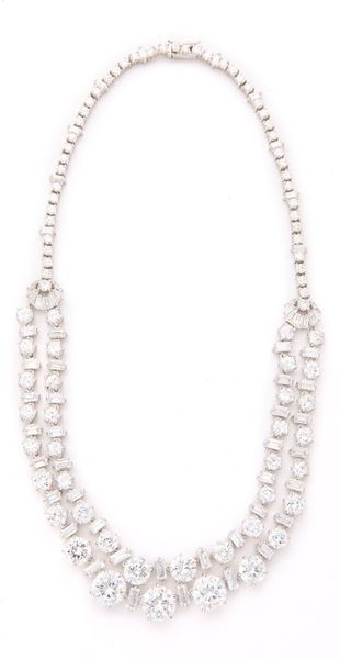  Double Riviere Necklace 