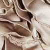 Lela Rose Ruffled Silk Satin Dress in Beige (champagne) - Lyst