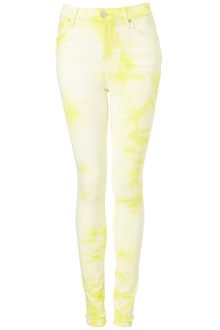 Moto Moto Lemon Tie Dye Jamie Jeans - Lyst