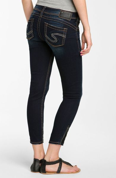 NEW w/Tags: Silver Camden Rose Ankle Skinny Jeans Sz: 24 | eBay