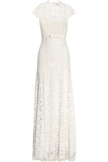 Temperley London Floral Lace and Silk Gown - Lyst