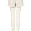 Topshop Premium Mermaid Sequin Shorts in White - Lyst