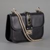 Valentino Studded Shoulder Bag in Black - Lyst
