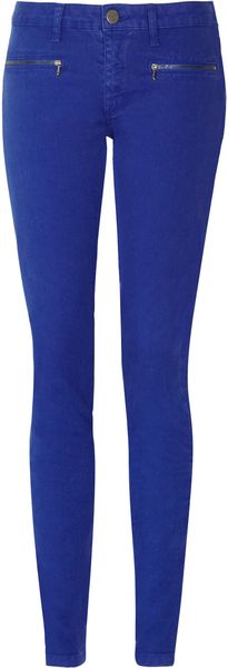Victoria Beckham Twist Midrise Skinny Jeans - Lyst