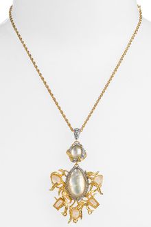 Alexis Bittar Elements Stone Cluster Pendant Necklace - Lyst
