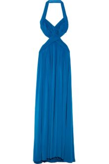 BCBGMAXAZRIA Jordana Pleated Jersey Gown - Lyst