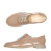 Christian Louboutin Havana Patent Leather Laceups in Beige (nude) - Lyst