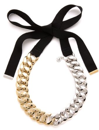 Marc By Marc Jacobs Pretty Turnlock Necklace - Lyst